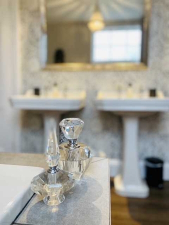 Pimpernel bathroom his and her sinks